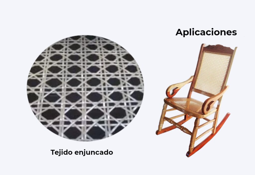 pajilla y aplicaciones